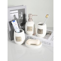 Set da 4 pezzi di tazza da bagno semplice